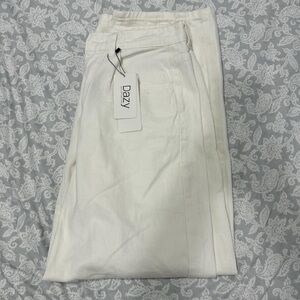 Dazy Women's Cream 90’s Jeans